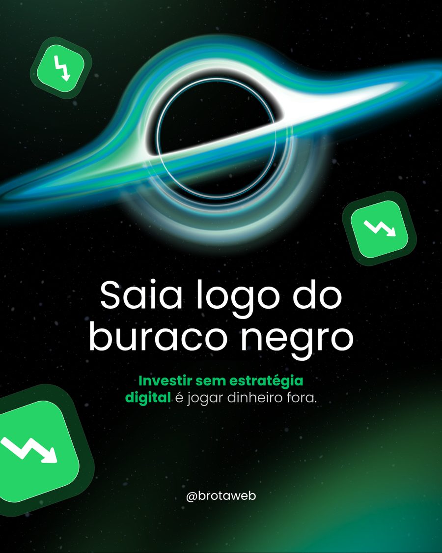 Criativo Brota Web para redes sociais